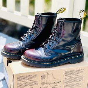 Dr. Martens Cherry Red 1460 Arcadia Boots